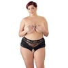 Cottelli Curves Pearl Briefs juodas 3XL