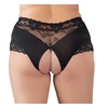 Cottelli Curves Pearl Briefs juodas 3XL
