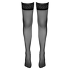 Cottelli Legwear Hold-up Stockings juodas 3