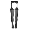 Cottelli Legwear Suspender Stockings juodas 4