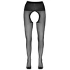 Cottelli Legwear Crotchless Tights juodas 4