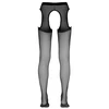 Cottelli Legwear Sex Tights juodas L/XL