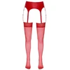 Cottelli Legwear Raudonos kojinės 5
