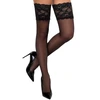 Cottelli Legwear HoldUps juodas 1