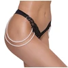 Cottelli String with Pearl Chains M/L