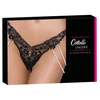Cottelli String with Pearl Chains S/M