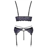 Cottelli Bra Suspender Set L