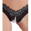 Cottelli G-String Pearls juodas XL