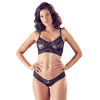 Cottelli Bra and Briefs juodas S/M
