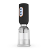 CRUIZR CS07 Advanced Vibrating Intimate Pump - 5 Modes, Transparent, 24.1cm