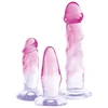 Crystal 3vnt dildo rinkinys