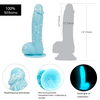 Addiction Priklausomybė - Luke Dong 19 cm Švyti tamsoje Mėlyna