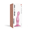 Rožinė Strap-On-Me - Dildo Plug Curvy Metallic Sugar Rožinė S