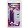 Doc Johnson Crystal Jellies Ballsy Super Model 18 cm Clear