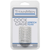 Doc Johnson TitanMen Intimate Retention Cage Juodas TPE Flexible