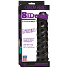 Doc Johnson Code Juodas Raging Hard Model 20 cm - Vac-U-Lock Compatible, Juodas