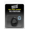 Doc Johnson Rock Solid The Stretcher Dual Support Silicone Ring Juodas