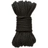 Doc Johnson Bind and Tie Hemp Rope 6mm x 30ft Juodas - Durable Natural Fiber