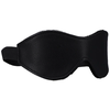 Doc Johnson CalExotics Juodas Vegan Leather Eye Mask with Velvet Lining