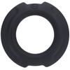 Doc Johnson FLEXISTEEL Juodas Silicone Ring with Metal Core 35mm - Enhanced Durability