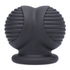 Doc Johnson Oxballs Ball Bunker Juodas - Anatomical Silicone Support Ring