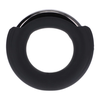 Doc Johnson Oxballs Pinch Zero Ring Juodas - Extra-Wide Magnetic Metal Ring