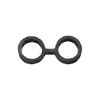 Doc Johnson Silicone Cuffs Flexible Molded Design Juodas