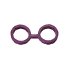 Doc Johnson Silicone Restraint Cuffs Flexible One-Piece Design Juodas