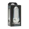 Doc Johnson OptiMALE Thick Extension Sleeve with Ball Strap, Transparent 15cm