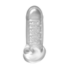 Doc Johnson OptiMALE Thick Extension Sleeve with Ball Strap, Transparent 15cm