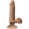 Doc Johnson ULTRASKYN 6" Vibrating Dual-Density Model with Suction Cup