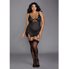 „Dreamgirl Fishnet Texture Power Mesh“ petnešėlė – 2X