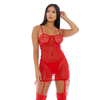 Forplay Fantasy Lingerie Ring It On Mesh Chemise Set with Gold Accents Size M