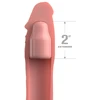 Pipedream FANTASY X-TENSIONS ELITE 20,3 cm prailgintuvas su 5 cm kamščiu ŠVIESUS