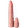 Pipedream FANTASY X-TENSIONS ELITE 20,3 cm prailgintuvas su 5 cm kamščiu ŠVIESUS