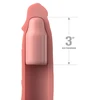 Pipedream FANTASY X-TENSIONS ELITE 9 coli rankovė su 3 colių kištuku LIGHT