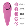 Feelz Toys Rožinė FeelzToys - FemmeGasm Tapping &amp; Tickling Vibrator Rožinė