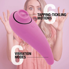 Feelz Toys Rožinė FeelzToys - FemmeGasm Tapping &amp; Tickling Vibrator Rožinė