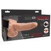 Pipedream FETISH FANTASY SERIES 6 COLIŲ TUŠČIAVIDURIO STRAP-ON SU NUOTOLINIO VALDYMO ŠVIESA