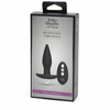 Fifty Shades of Grey Fifty Shades of Pilkas Relentless Vibrations Remote Silicone Plug Juodas