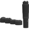 Gc By Shots Soft Touch Mini Pocket Vibe by Shots - 4-Head Compact Massager ABS/PU