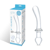 Glas CLASSIC Stiklas – klasikinis lenktas dviejų galų dildo