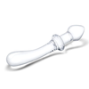 Glas CLASSIC Stiklas – klasikinis lenktas dviejų galų dildo