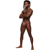 Male Power Inter-Mingle Bong V Thong L/XL Mauve Comfort Fit