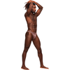 Male Power Inter-Mingle Bong V Thong L/XL Mauve Comfort Fit