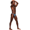 Male Power Inter-Mingle Bong V Thong L/XL Mėlyna Comfort Fit
