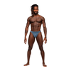 Male Power Inter-Mingle Bong V Thong L/XL Mėlyna Comfort Fit