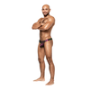 Male Power Uplift Bong Thong S/M Violetinė - Low Waist Comfort Fit