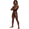 Male Power Magnificence Micro V Thong S/M Juodas - Designer Cut-Out Waistband
