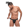 Male Power Micro G-String V S/M Juodas - Minimalist Waistband Design